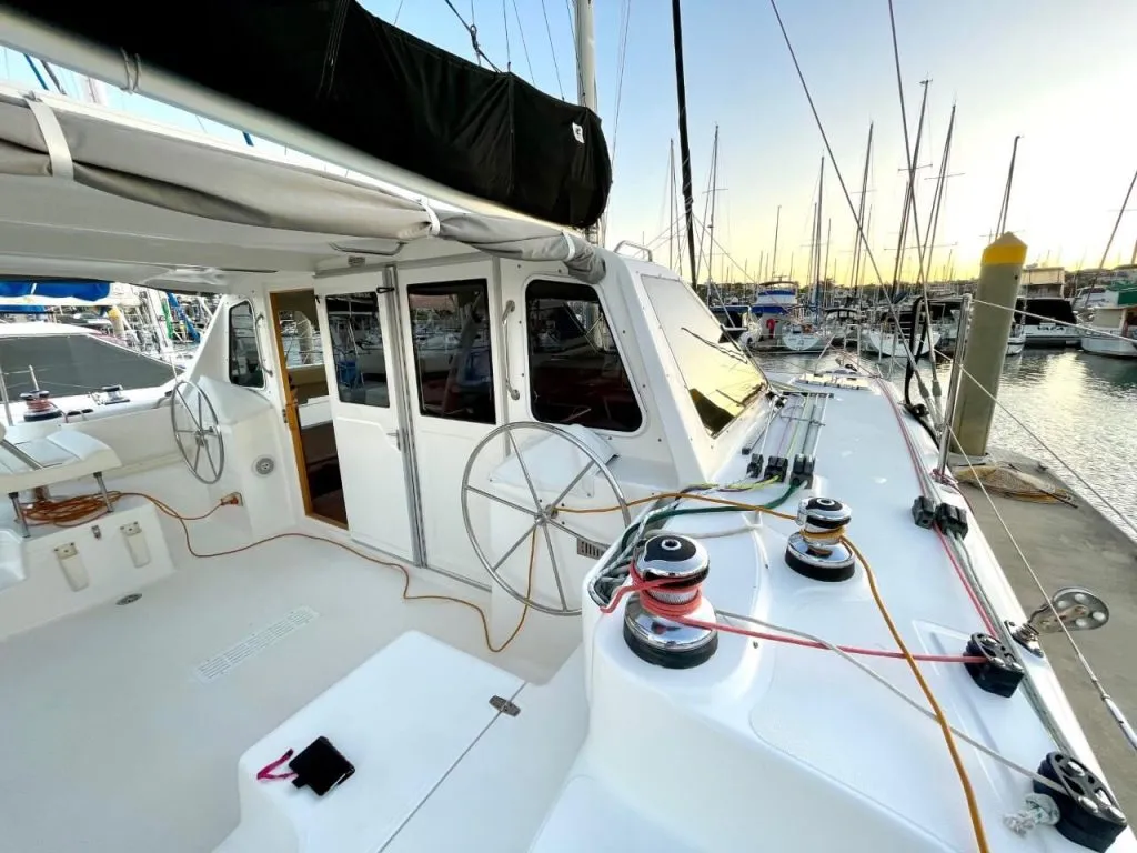 Two Dogs Stbd Side Deck