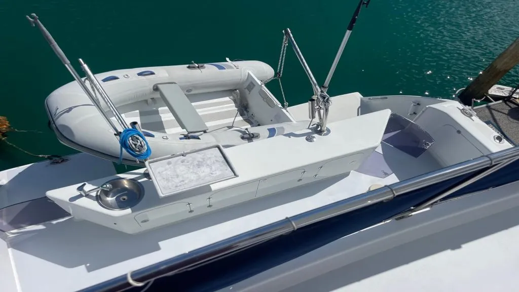 B641 Cockpit Aft & Dinghy