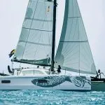 Outremer 4x in sea view